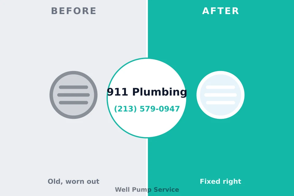 Before and after: plumbing repair Northwest Ithaca, NY
